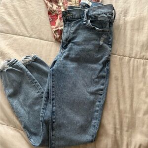 Abercrombie & Fitch Light Blue Skinny Jeans